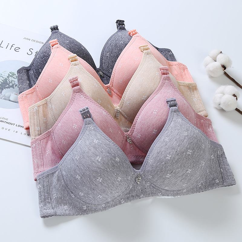 Lace Bralette Set - Бюстгальтер-бралетт из мягкого хлопка, 5 цветов,