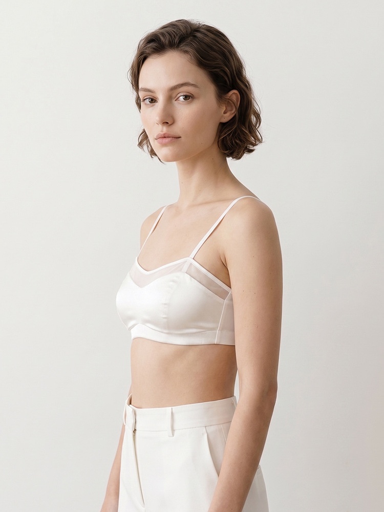 Birdtree, бюстгальтер из 93% н – обзор и цена Sheer Mesh Bra